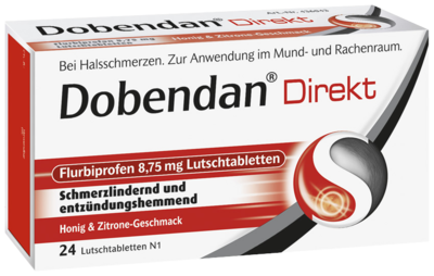 DOBENDAN Direkt Flurbiprofen 8,75 mg Lutschtabl.