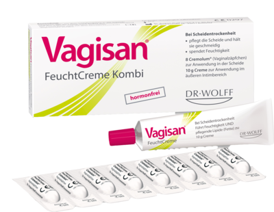 VAGISAN FeuchtCreme Kombi 8 Ovula+10 g Creme