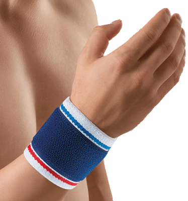 BORT ActiveColor Handgelenkbandage L blau