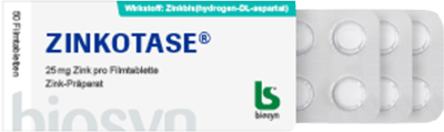 ZINKOTASE Filmtabletten