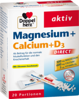 DOPPELHERZ Magnesium+Calcium+D3 DIRECT Pellets
