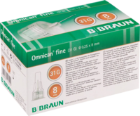 OMNICAN fine Pen Kanüle 31 G 0,25x8 mm