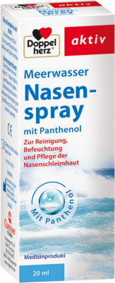 DOPPELHERZ Meerwasser Nasenspray mit Panthenol
