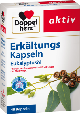 DOPPELHERZ Erkältungskapseln Eukalyptusöl