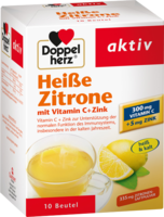 DOPPELHERZ heiße Zitrone Vitamin C+Zink Granulat