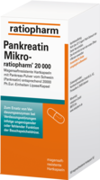 PANKREATIN Mikro-ratio.20.000 magensaftr.Hartkaps.