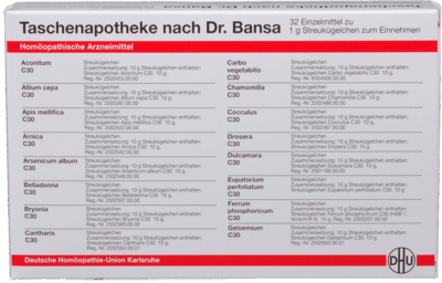 DHU Taschenapotheke Dr.Bansa