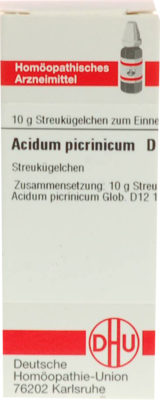 ACIDUM PICRINICUM D 12 Globuli