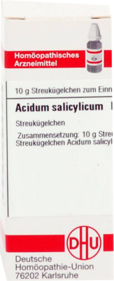 ACIDUM SALICYLICUM D 12 Globuli