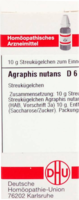 AGRAPHIS NUTANS D 6 Globuli