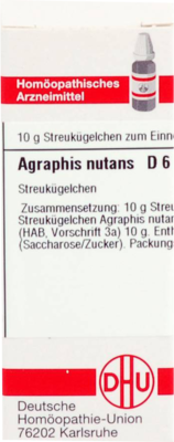 AGRAPHIS NUTANS D 6 Globuli