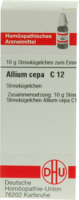 ALLIUM CEPA C 12 Globuli