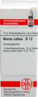 AVENA SATIVA D 12 Globuli