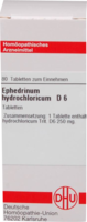 EPHEDRINUM hydrochloricum D 6 Tabletten
