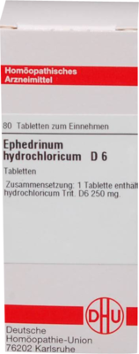 EPHEDRINUM hydrochloricum D 6 Tabletten