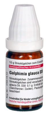 GALPHIMIA GLAUCA D 30 Globuli