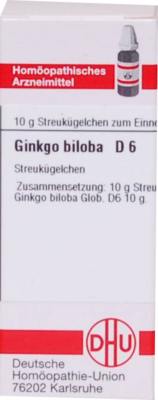 GINKGO BILOBA D 6 Globuli