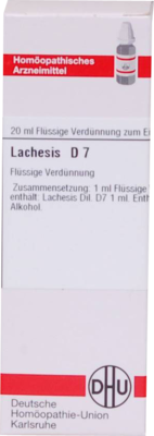 LACHESIS D 7 Dilution