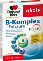 DOPPELHERZ B-Komplex+Folsäure Tabletten