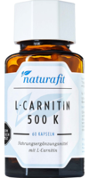 NATURAFIT L-Carnitin 500 K Kapseln