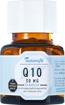 NATURAFIT Q10 30 mg Kapseln