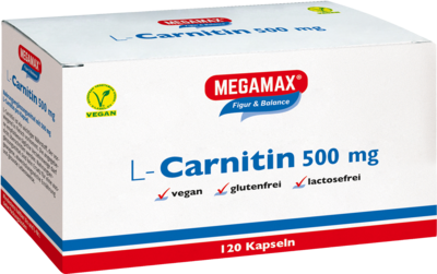 L-CARNITIN 500 mg Megamax Kapseln