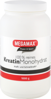 KREATIN MONOHYDRAT 100% Megamax Pulver