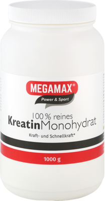 KREATIN MONOHYDRAT 100% Megamax Pulver