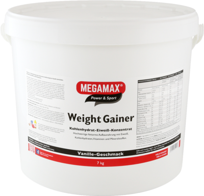 WEIGHT GAINER Megamax Vanille Pulver