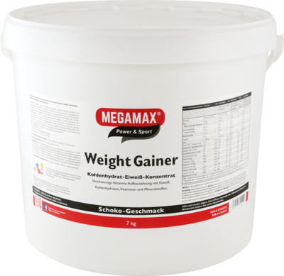 WEIGHT GAINER Megamax Schoko Pulver