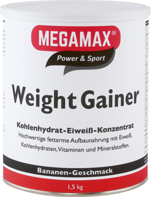 WEIGHT GAINER Megamax Banane Pulver