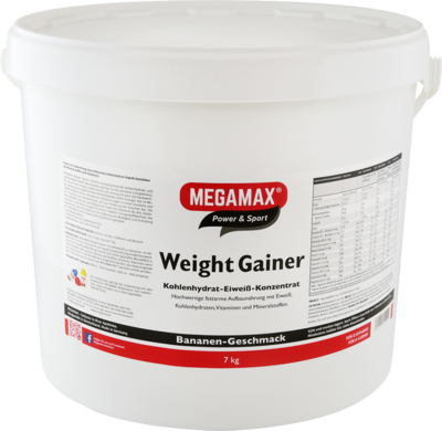 WEIGHT GAINER Megamax Banane Pulver