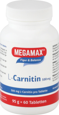 L-CARNITIN 500 mg Megamax Tabletten