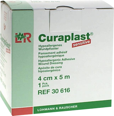 CURAPLAST Wundschnellverb.sensitiv 4 cmx5 m