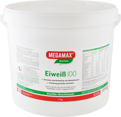 EIWEISS 100 Vanille Megamax Pulver