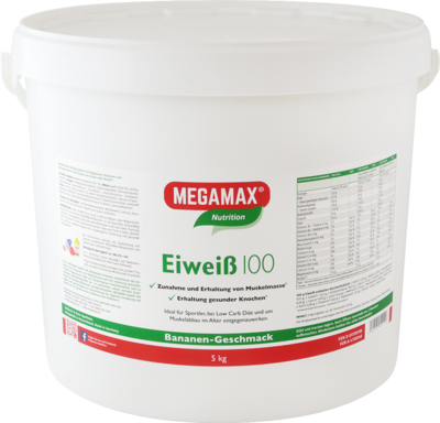 EIWEISS 100 Banane Megamax Pulver