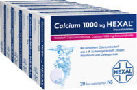 CALCIUM 1000 HEXAL Brausetabletten