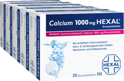 CALCIUM 1000 HEXAL Brausetabletten