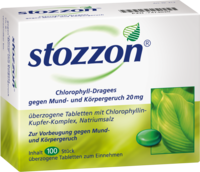 STOZZON Chlorophyll überzogene Tabletten