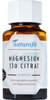 NATURAFIT Magnesium 130 Citr Kapseln