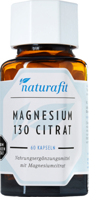 NATURAFIT Magnesium 130 Citr Kapseln