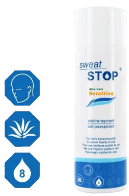 SWEATSTOP Aloe Vera Sensitive Lotion