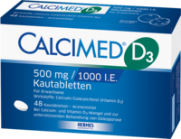 CALCIMED D3 500 mg/1000 I.E. Kautabletten