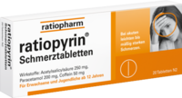 RATIOPYRIN Schmerztabletten