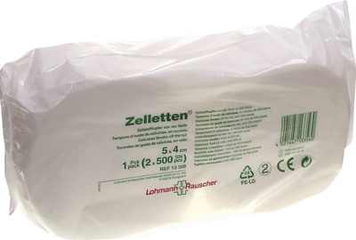 ZELLETTEN Tupfer 4x5 cm unsteril Rolle