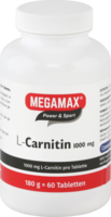 L-CARNITIN 1000 mg Megamax Tabletten