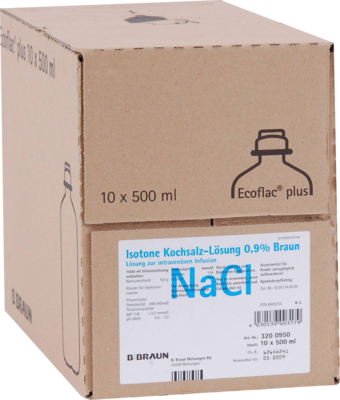 ISOTONE Kochsalz-Lösung 0,9% Braun Ecoflac Plus