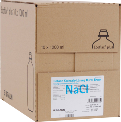 ISOTONE Kochsalz-Lösung 0,9% Braun Ecoflac Plus