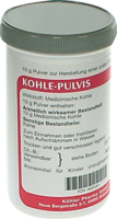 KOHLE pulvis Pulver