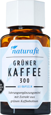 NATURAFIT grüner Kaffee 300 Extrakt Kapseln